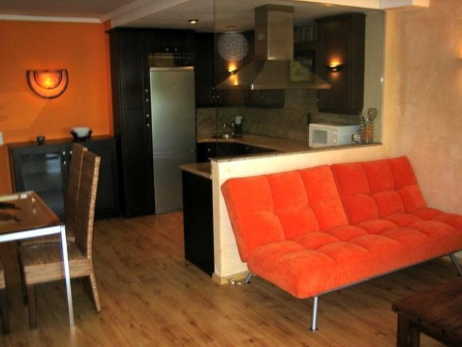 סאלו Apartamento Playamero Deluxe Playa Capellans Frente Al Mar מראה חיצוני תמונה